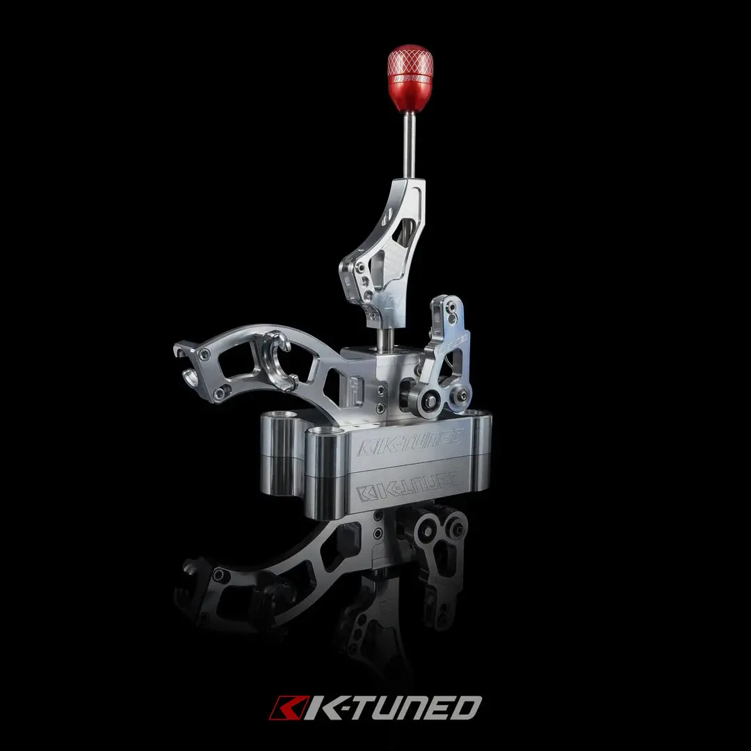 K-Tuned Street Spec W/ Swivel Elbow Billet Rsx Shifter With Mini Base Plate - Ktd-Rsx-Bps 1