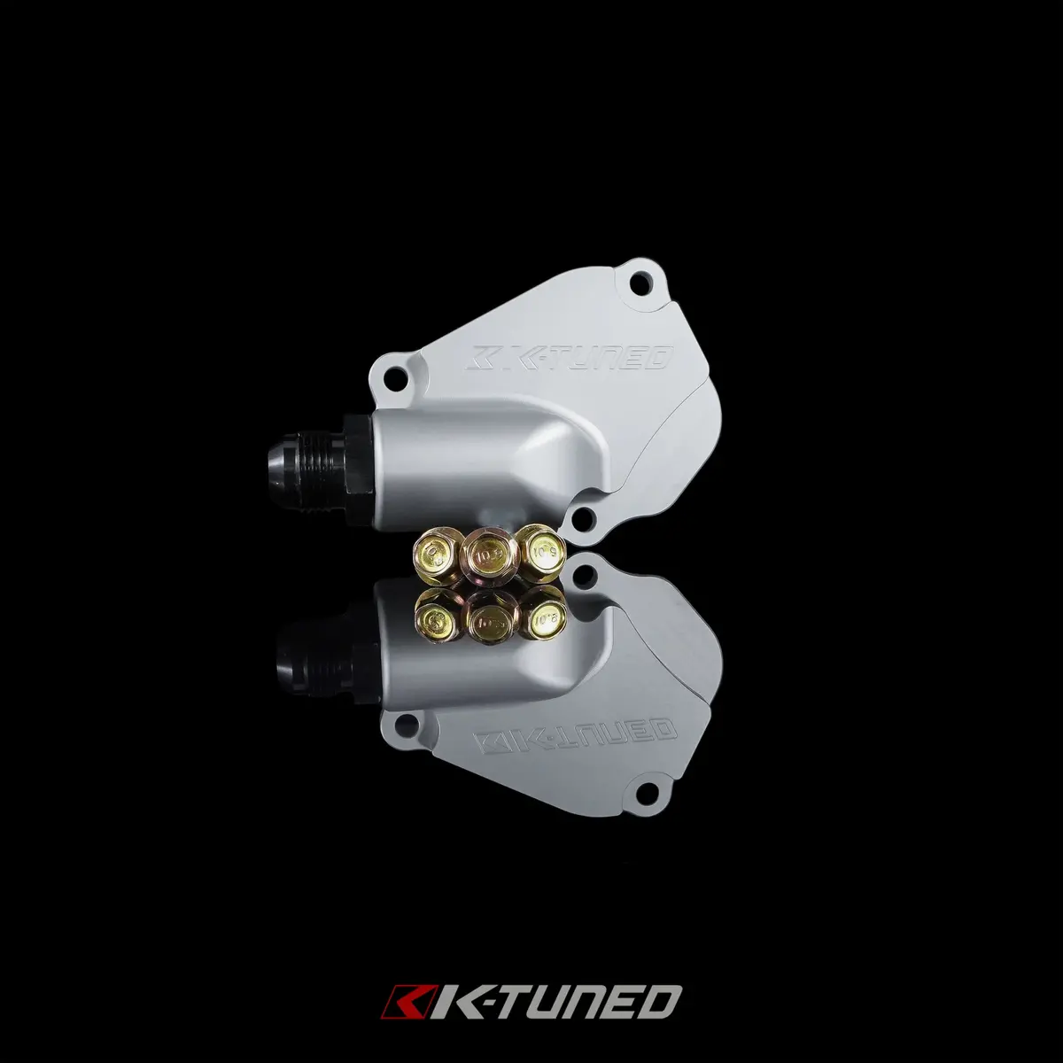 K-Tuned K-Series Oil Return Drain Timing Tensioner Cover - 10An - K20a, K20z, K24a (Exc K24z) - Ktd-Ten-C10 1