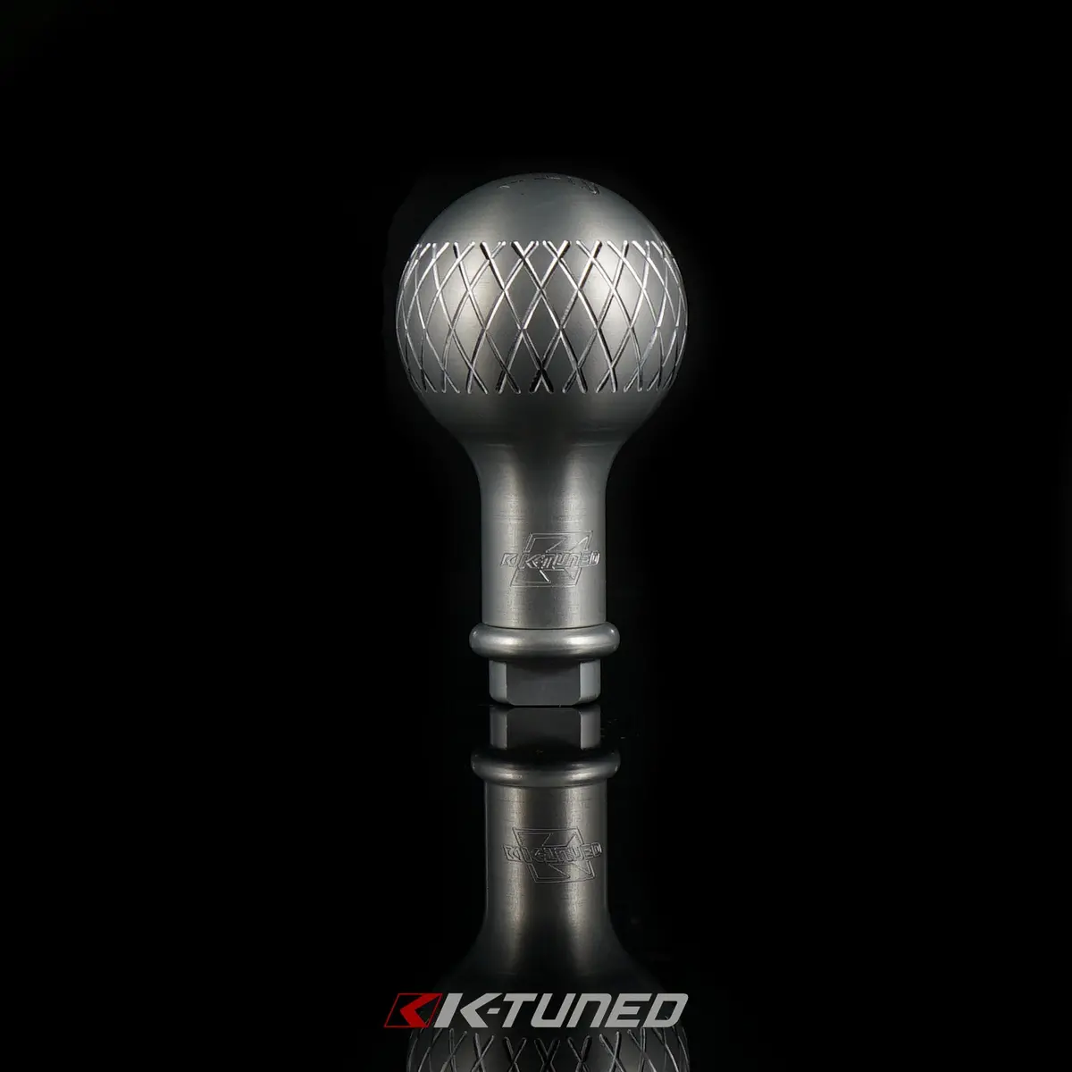 K-Tuned Tr3 Shift Knob - Silver Tall 6 Speed - Ktd-Tr3-St6 1