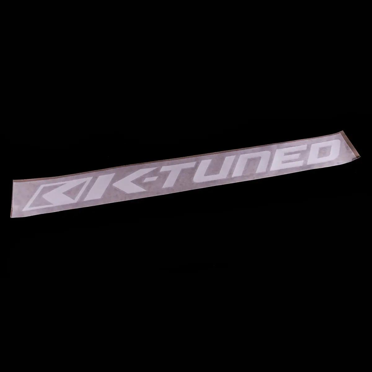 K-Tuned Windshield Banner - 3M Die Cut - 28" Wide - Yellow - Ktd-Wsb-Y28 1