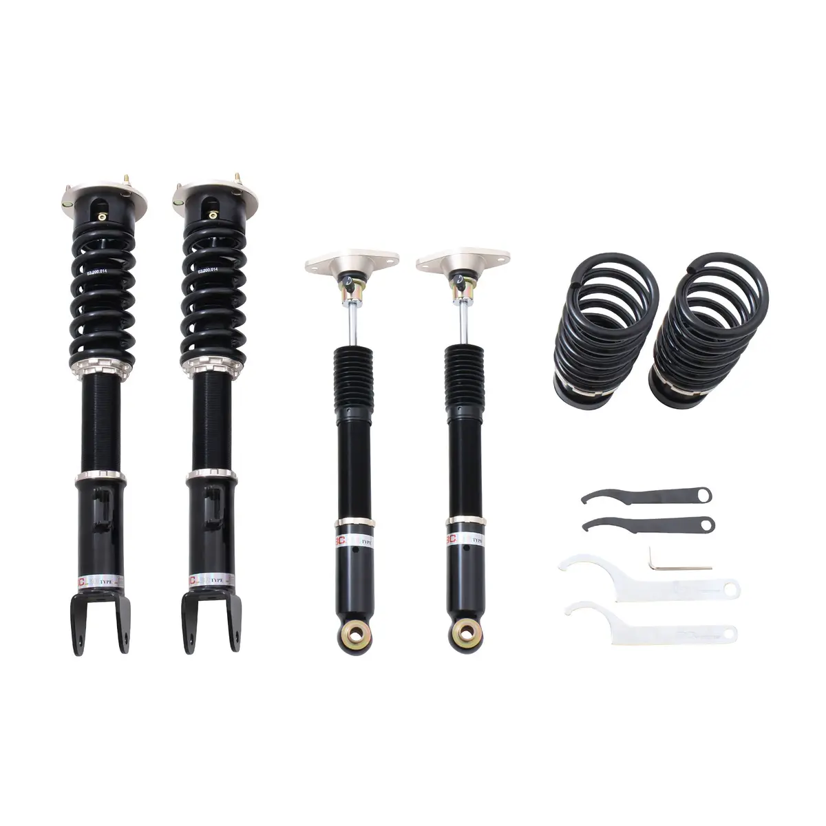 Bc Racing Coilovers Br Series - 09-14 Genesis V8 Incl. R Spec Bh  - M-20-Br 1
