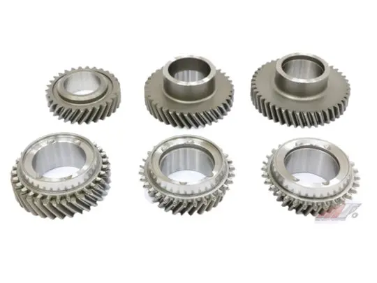 Synchrotech Bseries 3/4/5 Gear Set With Carbon Dual 3-4 Synchros (Choice Of Available Ratio) - Mfactory - Mf-Trs-01Bsb 1