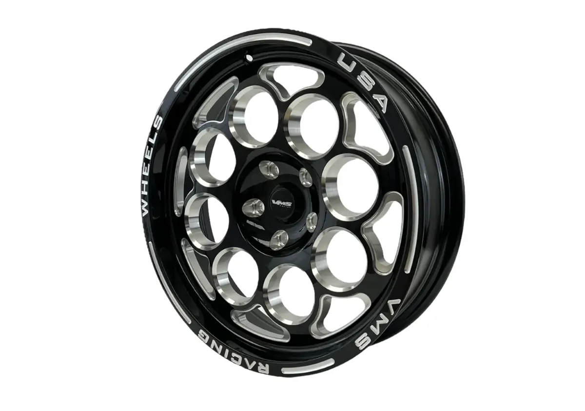 Vms Wheels Modulo 18X5 5X115 -30 Offset Black Milling Finish - Vwmo039 1