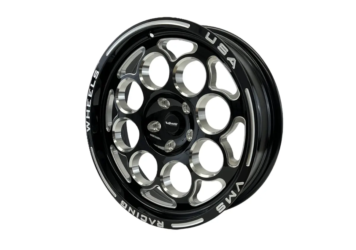 Vms Wheels Modulo 18X5 5X114.3 -12 Offset Black Milling Finish - Vwmo031 1
