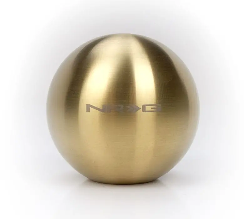 Nrg Ball Type Shift Knob Weighted - Chrome Gold - Sk-350Gd 1