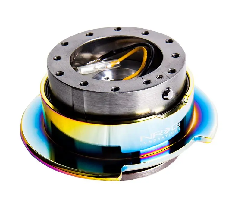 Nrg Quick Release 2.5 - Gun Metal Body/Neo Chrome Ring - Srk-250Gm/Mc 1