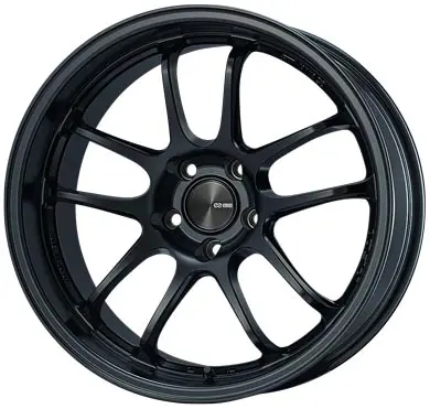 Enkei Pf01evo 17X9.5 0Mm Offset 5X114.3 75Mm Bore Matte Black Wheel - 489-795-6500Bk 1