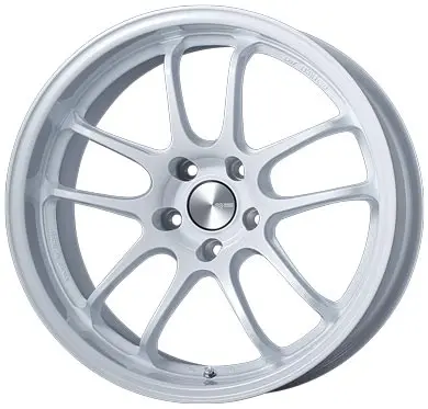 Enkei Pf01evo 17X9.5 0Mm Offset 5X114.3 75Mm Bore Pearl White Wheel - 489-795-6500Wp 1