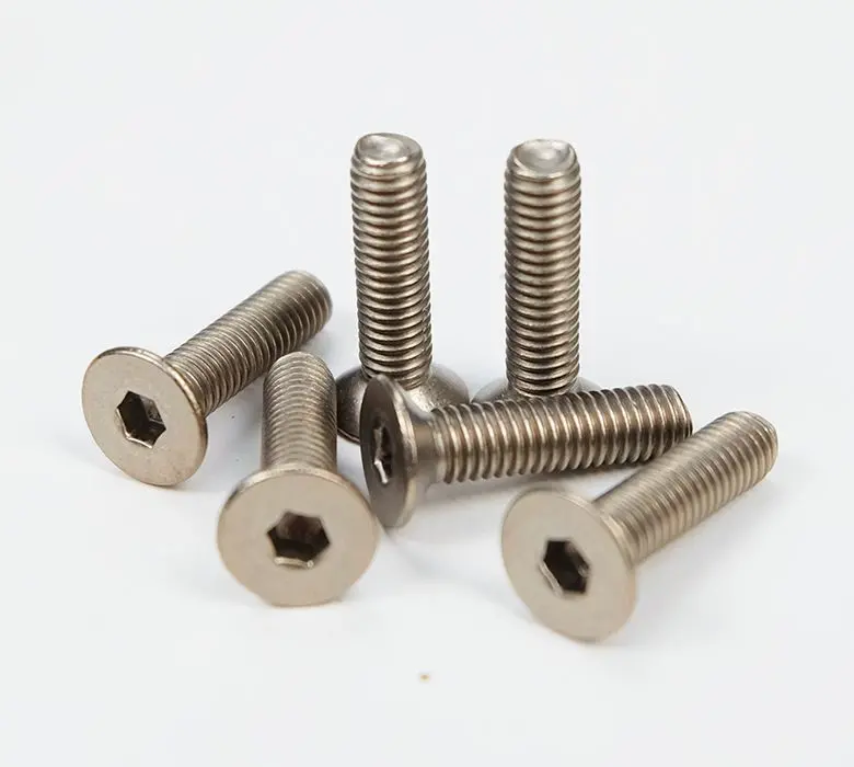 Nrg Titanium Silver Steering Wheel Screw Kit Upgrade " Conical" - Sws-100Ti 1