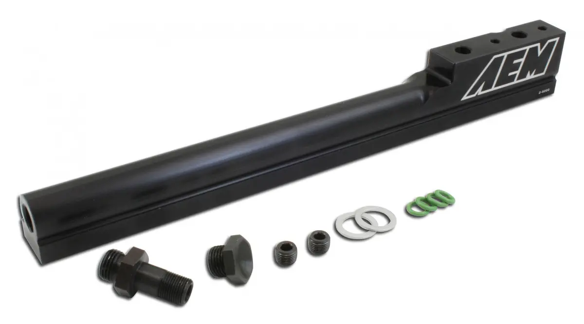 Aem Black Fuel Rail - 94-01 Integra B18b1, B18c1, B18c5 - 25-100Bk 1