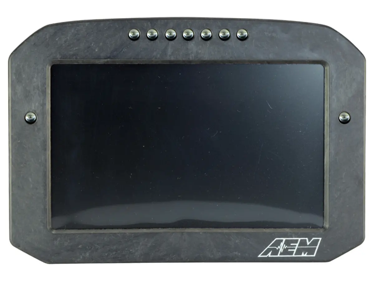 Aem Cd-7L Carbon Logging Flush Digital Dash Display - 30-5701F 2