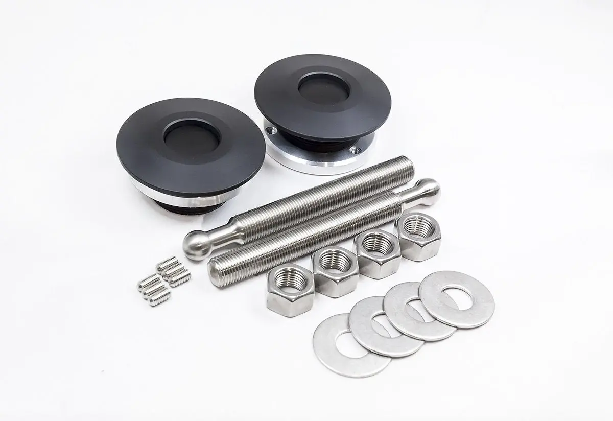 Quik-Latch Ql-50 Series Non-Locking Hood Pin Kits - Black - Ql-50-Lp/Bp 1