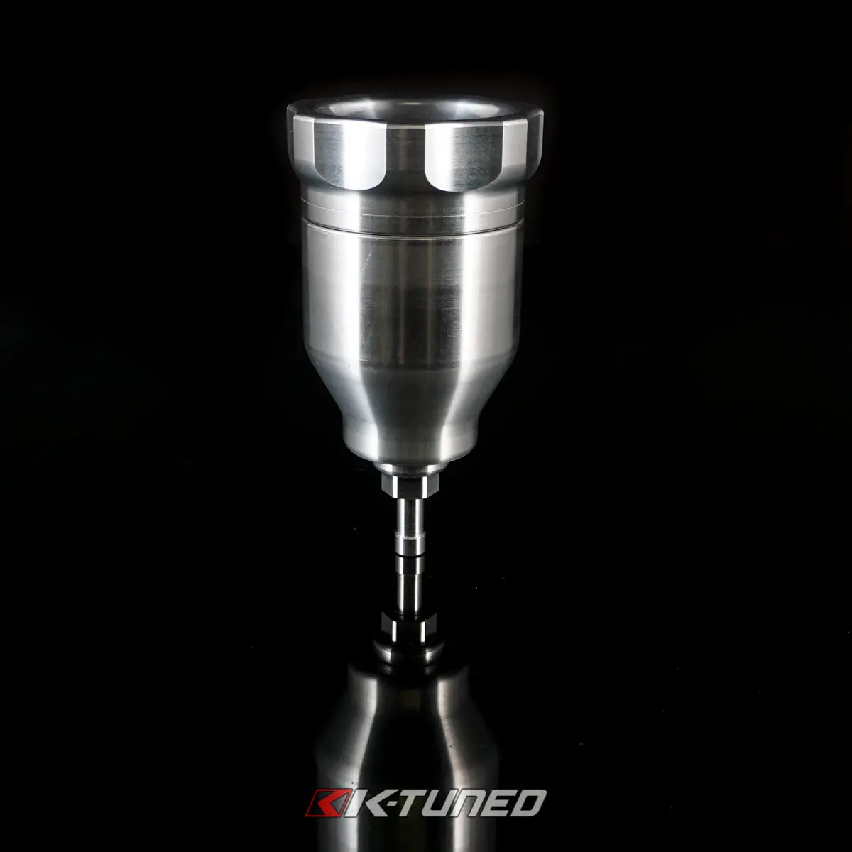 K-Tuned Cmc Remote Mount Reservoir W/ Barb Hose End Fitting - Ktd-Cmc-Rhe 2