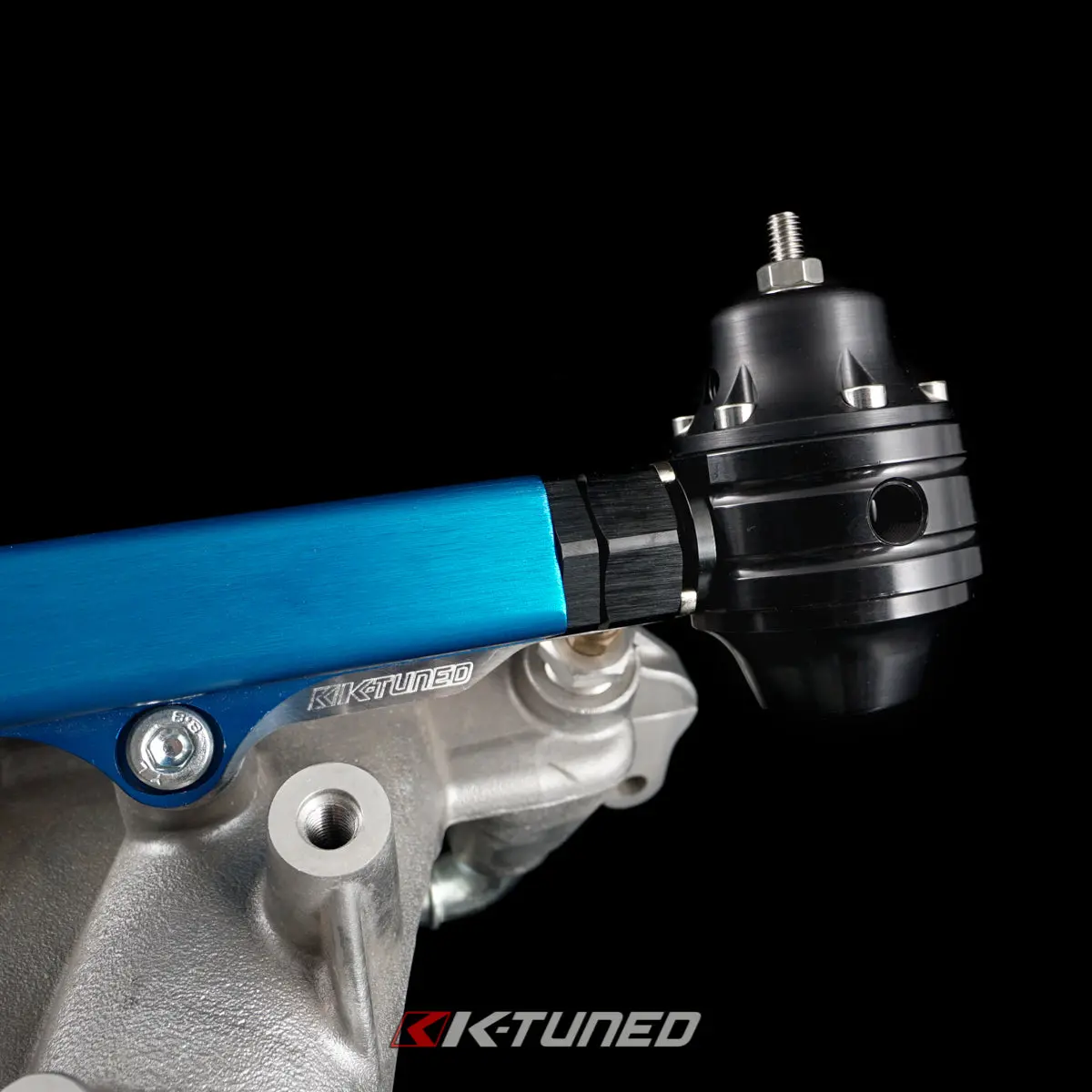 K-Tuned Fpr Mount Bracket And Fittings - K-Tuned Fuel Rail W/8An Fpr - Ktd-Fpr-Kfr 1