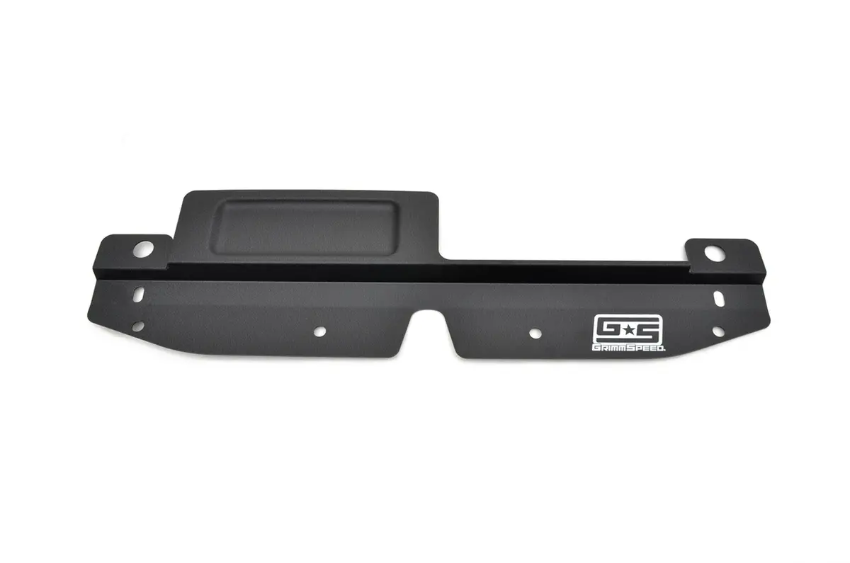 Grimmspeed Radiator Shroud Black - Subaru 08-14 Impreza/Wrx/Sti - 096008 1