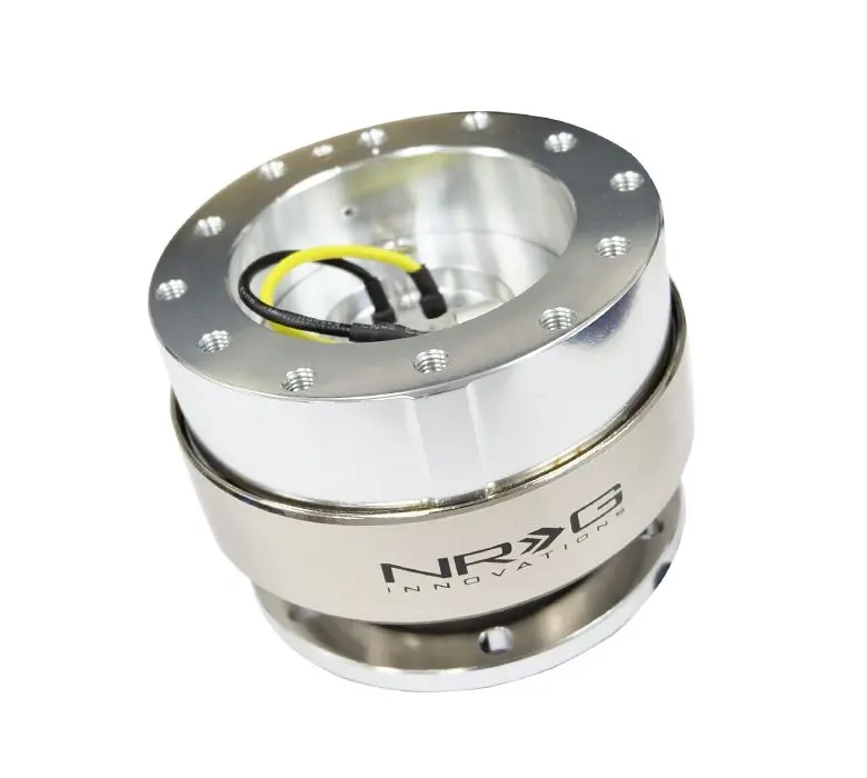 Nrg Quick Release 2.0 - Silver Shinny Body/ Brushed Silver Ring - Srk-200Ssl 1
