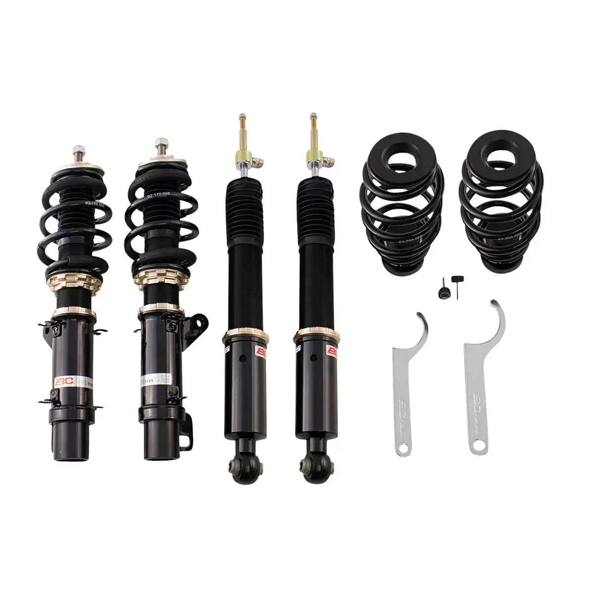 Bc Racing Coilovers Br Series - 00-06 Audi Tt Fwd Ttr/Ttc/8N - S-06-Br 1