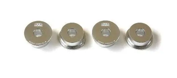 Blox Racing Honda S2000 Steering Rack Rigid Bushing Kit - Silver - Bxss-20614-Si 1