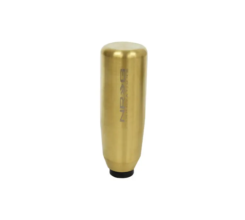Nrg Chrome Gold Short Shift Knob Weighted Universal - Sk-450Cg 1
