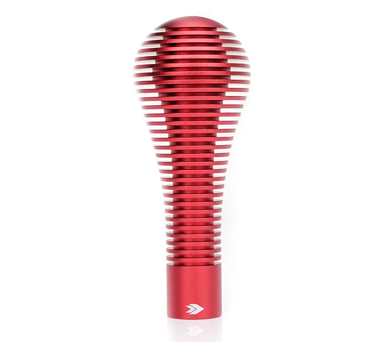 Nrg Heat Sink Bubble Head Shift Knob Short Red - Sk-701Rd 1