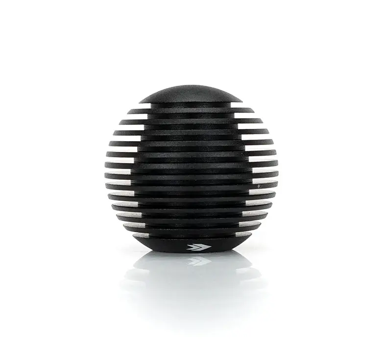 Nrg Heat Sink Droplet Shift Knob Black - Sk-703Bk 1