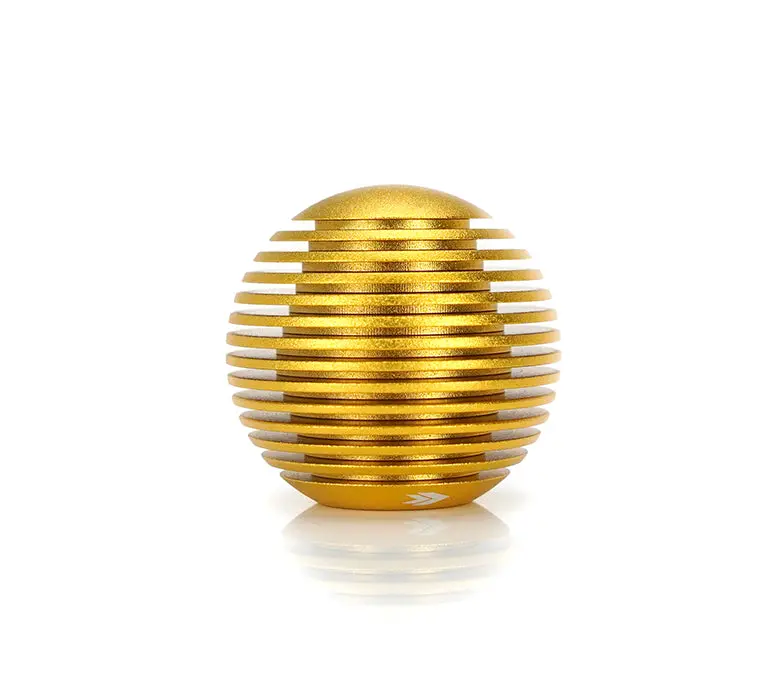 Nrg Heat Sink Droplet Shift Knob Gold - Sk-703Gd 1