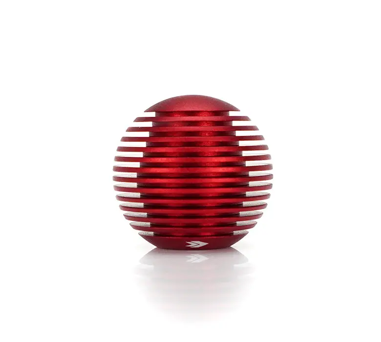 Nrg Heat Sink Droplet Shift Knob Red - Sk-703Rd 1