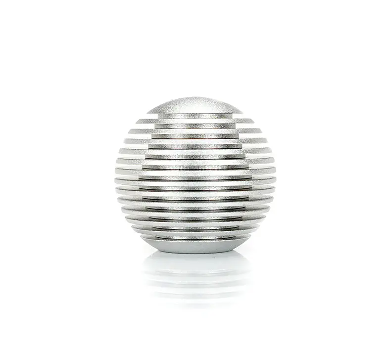 Nrg Heat Sink Droplet Shift Knob Silver - Sk-703Sl 1