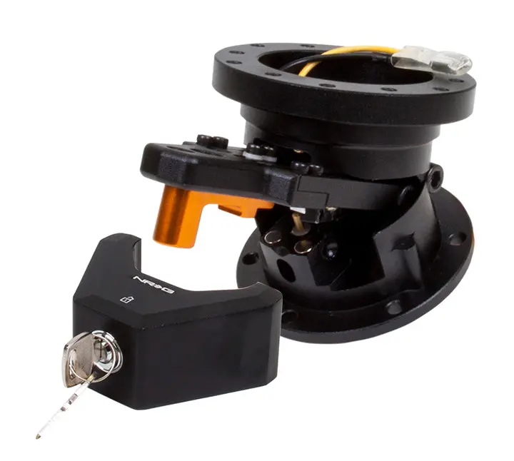 Nrg Steering Wheel Quick Tilt System With Lock - Black - Srt-100Bk 1