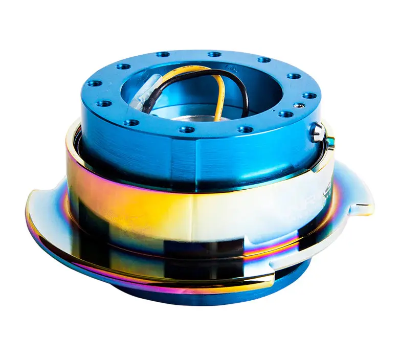 Nrg Quick Release 2.5 - New Blue Body/Neo Chrome Ring - Srk-250Nb/Mc 1