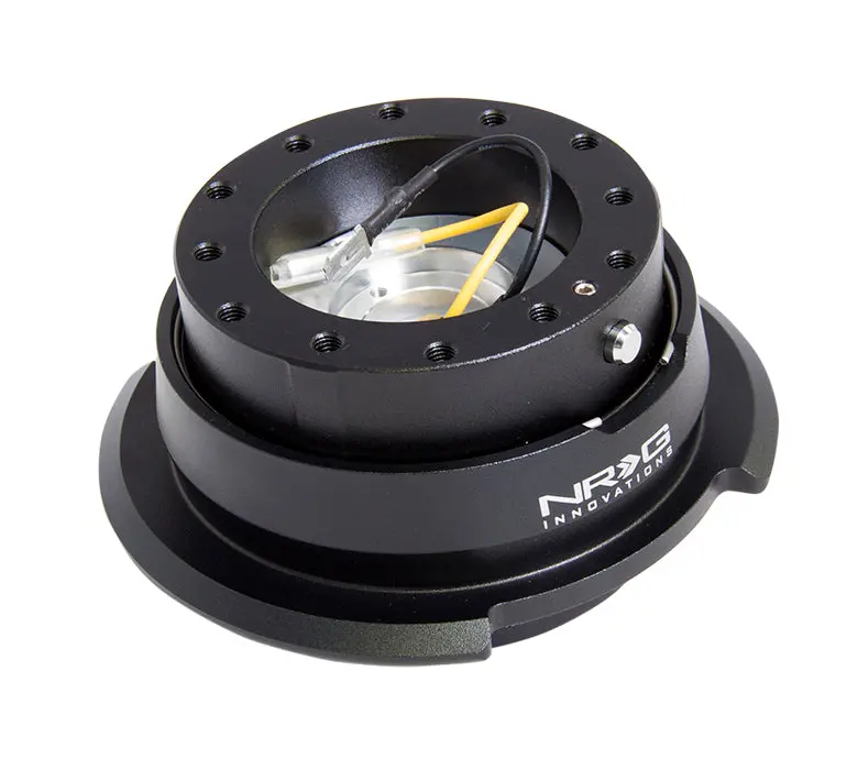 Nrg Quick Release 2.8 - Black/Black Ring - Srk-280Bk 1