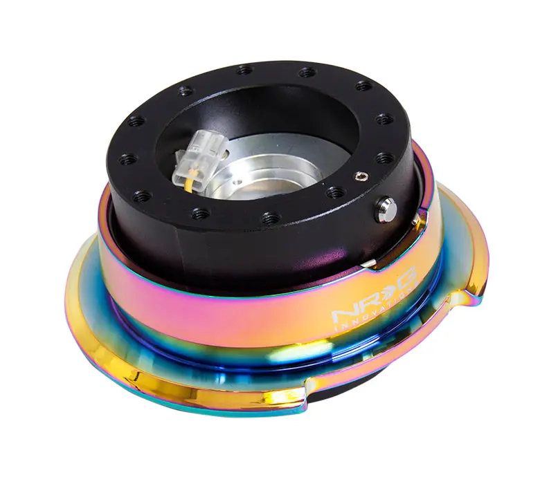 Nrg Quick Release 2.8 - Black Body/ Neo Chrome Ring - Srk-280Bk-Mc 1