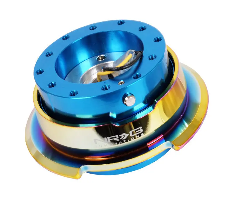 Nrg Quick Release 2.8 - Blue Body/Neo Chrome Ring - Srk-280Bl-Mc 1