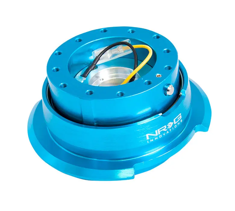 Nrg Quick Release 2.8 - New Blue Body/Titanium Chrome Ring - Srk-280Nb 1