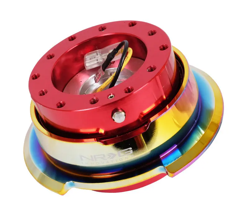 Nrg Quick Release 2.8 - Red Body/Neo Chrome Ring - Srk-280Rd-Mc 1