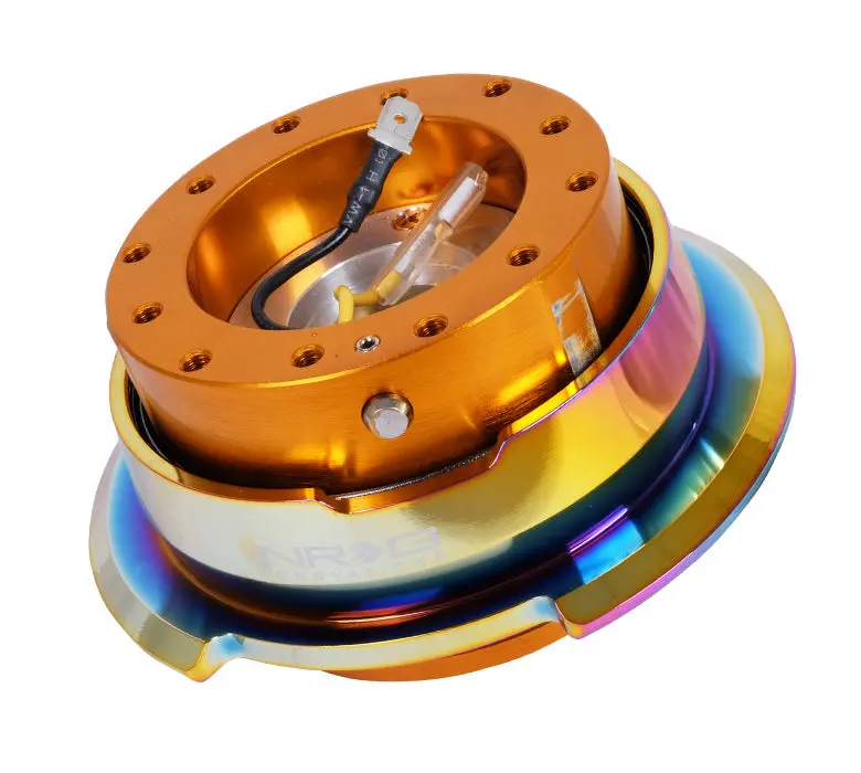 Nrg Quick Release 2.8 - Rose Gold Body/ Neo Chrome Ring - Srk-280Rg-Mc 1