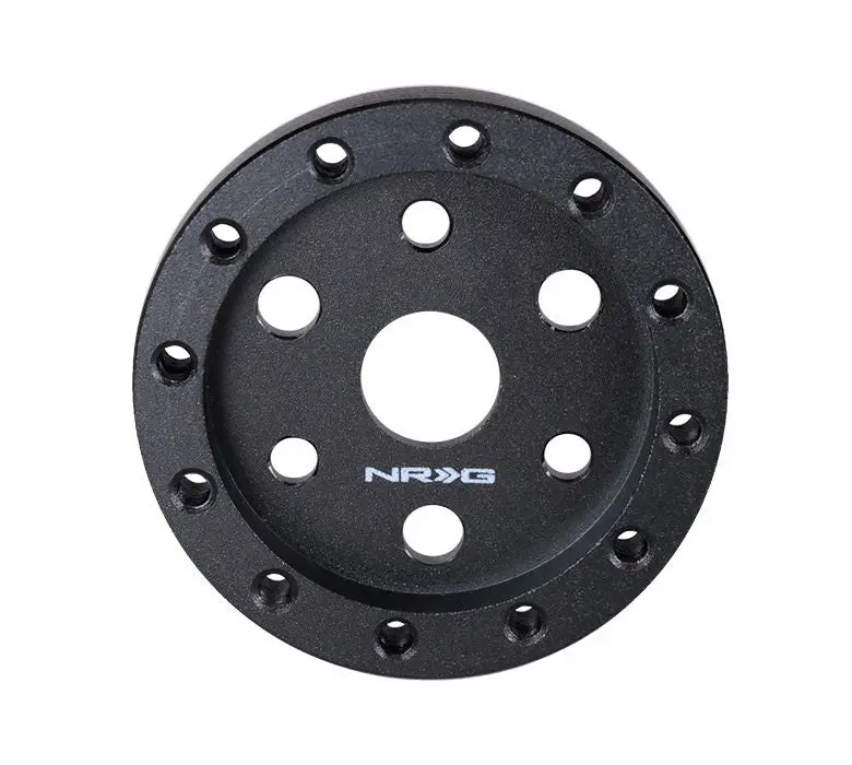 Nrg 3 Hole To 6 Hole Steering Wheel Adapter 1/2" Black - Srk-36Bk 1