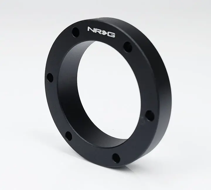 Nrg Hub Spacer 1/2" In Black Not Threaded - Srk-520Bk 1