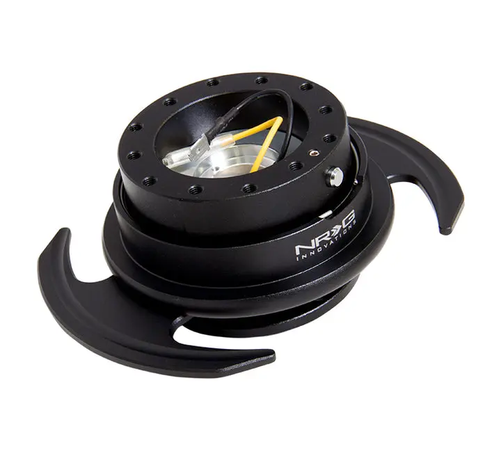 Nrg Quick Release 3.0 - Black Body/Black Ring W/ Handles - Srk-650Bk 1