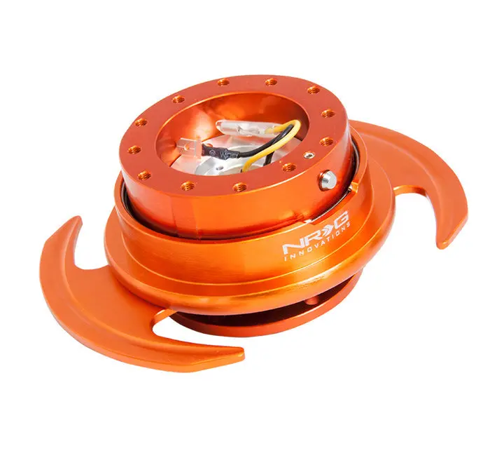 Nrg Quick Release 3.0 - Orange Body/Orange Ring W/Handles - Srk-650Or 1