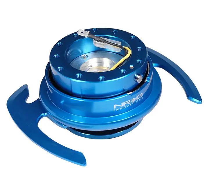 Nrg Quick Release 4.0 - Black Body / Bluering W/ Handles - Srk-700Bl 1
