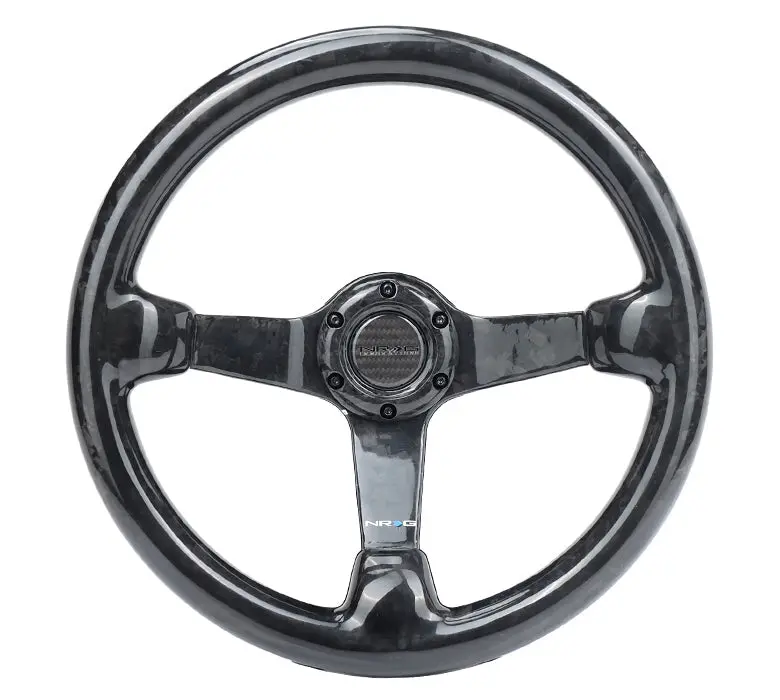Nrg Forged Carbon Fiber Steering Wheel 350Mm 3" Deep Dish - St-036Fc 1
