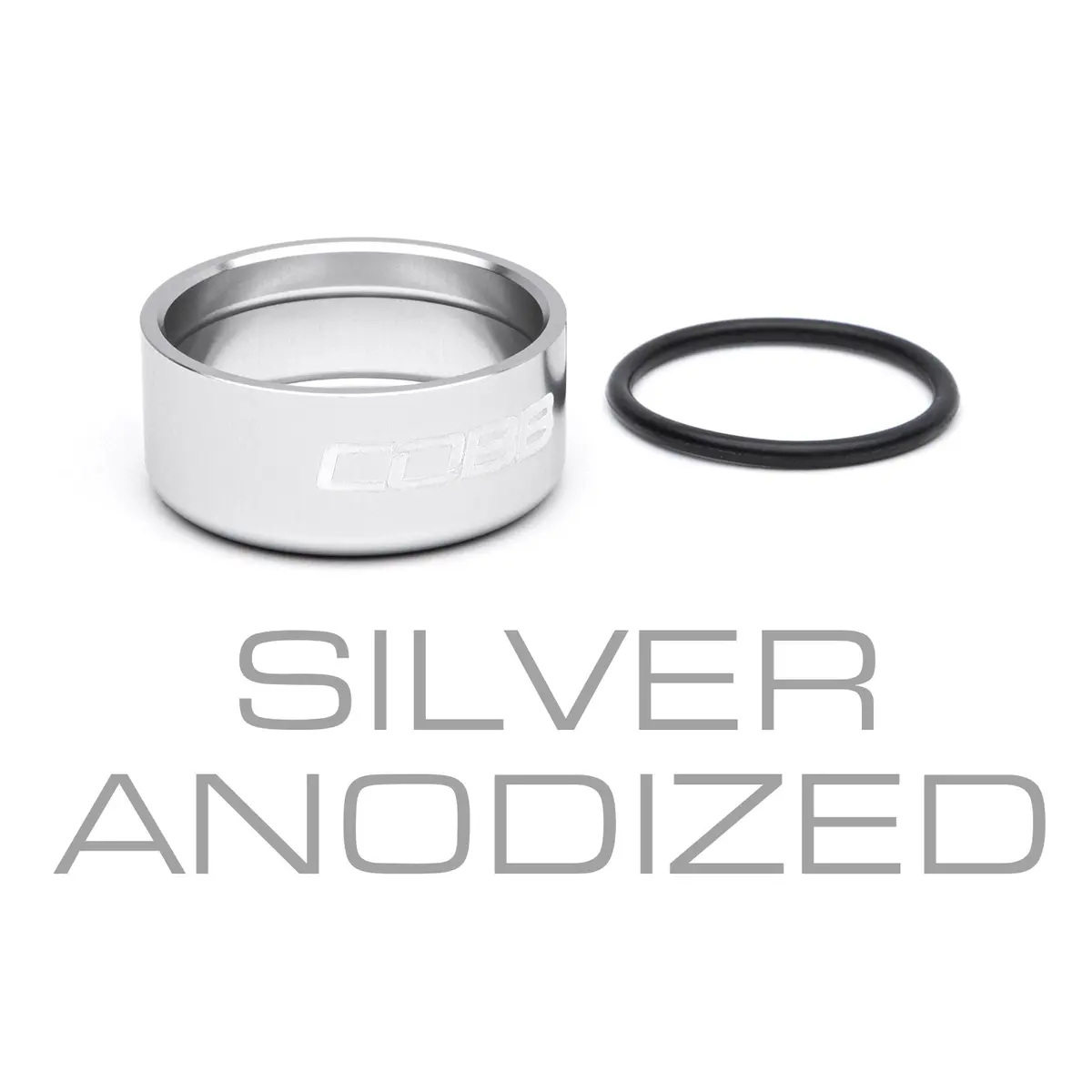 Cobb Tuning Knob Trim Ring For Cobb Weighted Knob - Silver Anodized - Sub-001-422-Silver 1