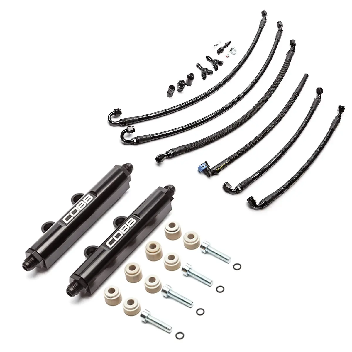 Cobb Tuning Subaru Fuel Rails / Line Kit Package Sti 2008-2021 - Sub000frlk 1