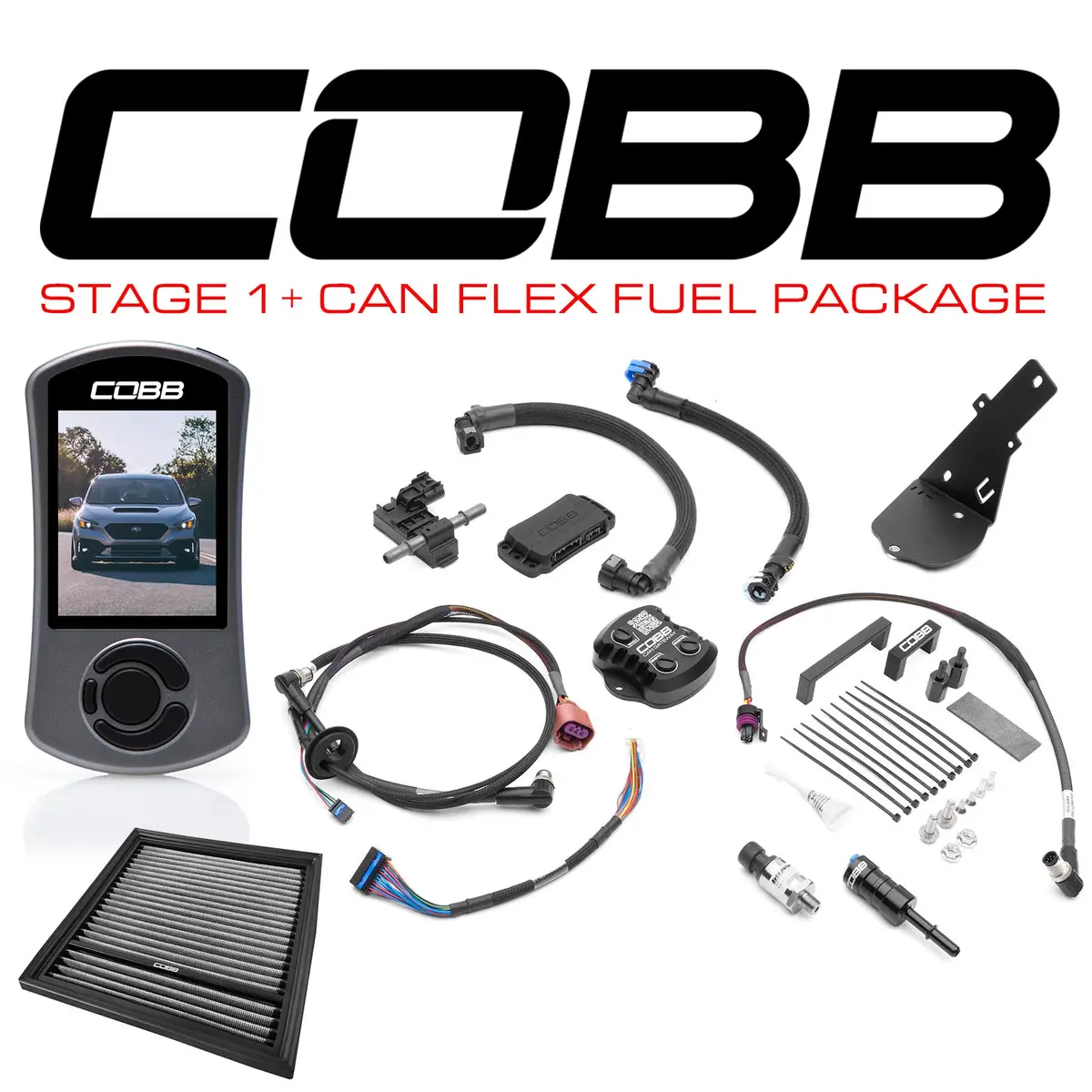 Cobb Stage 1+ Can Flex Fuel Power Package (Mt Only) - 2022+ Subaru Wrx - Sub0060010-Ff 1