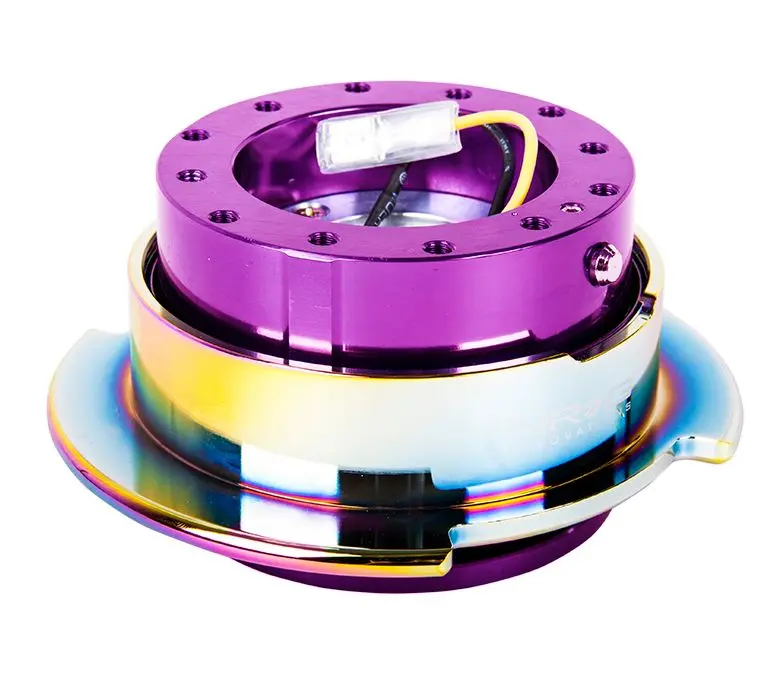 Nrg Quick Release 2.5 - Purple Body/Neo Chrome Ring - Srk-250Pp/Mc 1