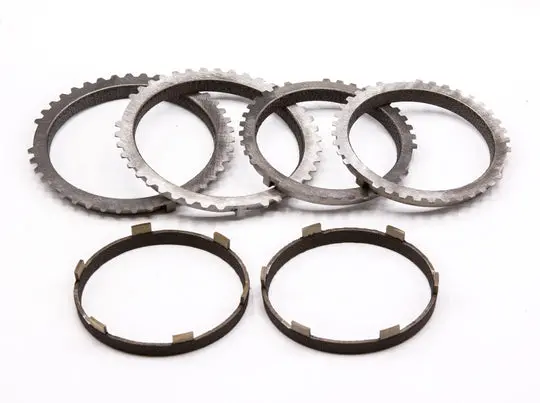 Synchrotech Carbon 1-2 Friction 3-6 Steel / Carbon Synchro Set - 3S Stealth / 3000 6 Speed - Syn-3Sc 1