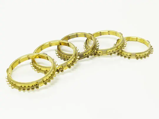 Synchrotech 1-5 Brass Synchro Set - Honda Civic Crx Del Sol D15 D16 - Syn111b 1
