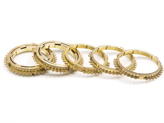Synchrotech 1-5 Brass Synchro Set - K20 5 Speed - Syn116b 1