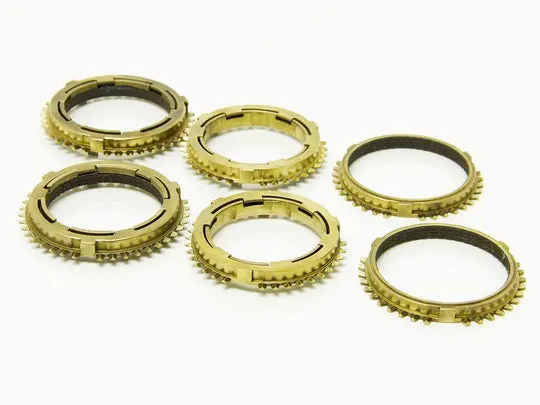 Synchrotech 1-6 Carbon Synchro Set (Single Cone 5/6) - 05-06 Rsx Type S, 06-15 Civic Si, 05-08 Tsx, 05-06 Ctr K20 6 Speed - Syn117 1